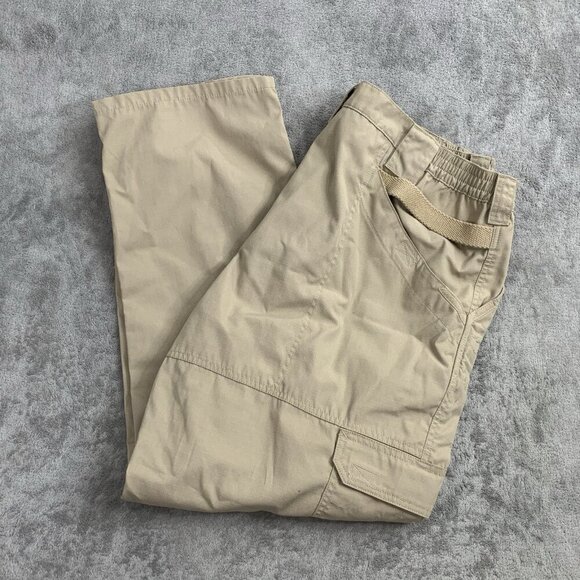 5.11 Tactical Pants Mens 38x29” Beige Cargo Utility Outdoor Hiking Gorpcore - Picture 1 of 15